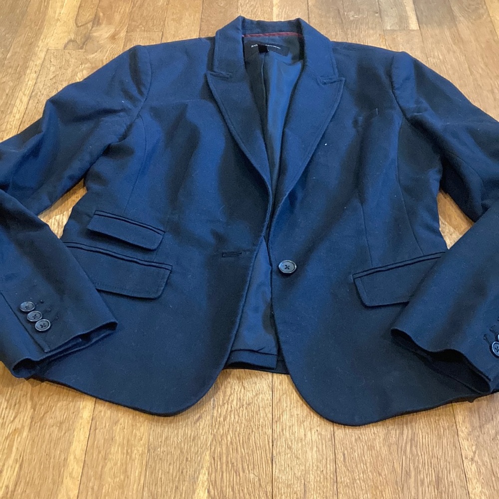 Banana Republic 1 Button Navy Blazer